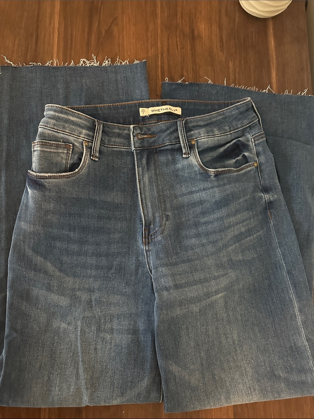 Whetherly wide leg high rise jeans